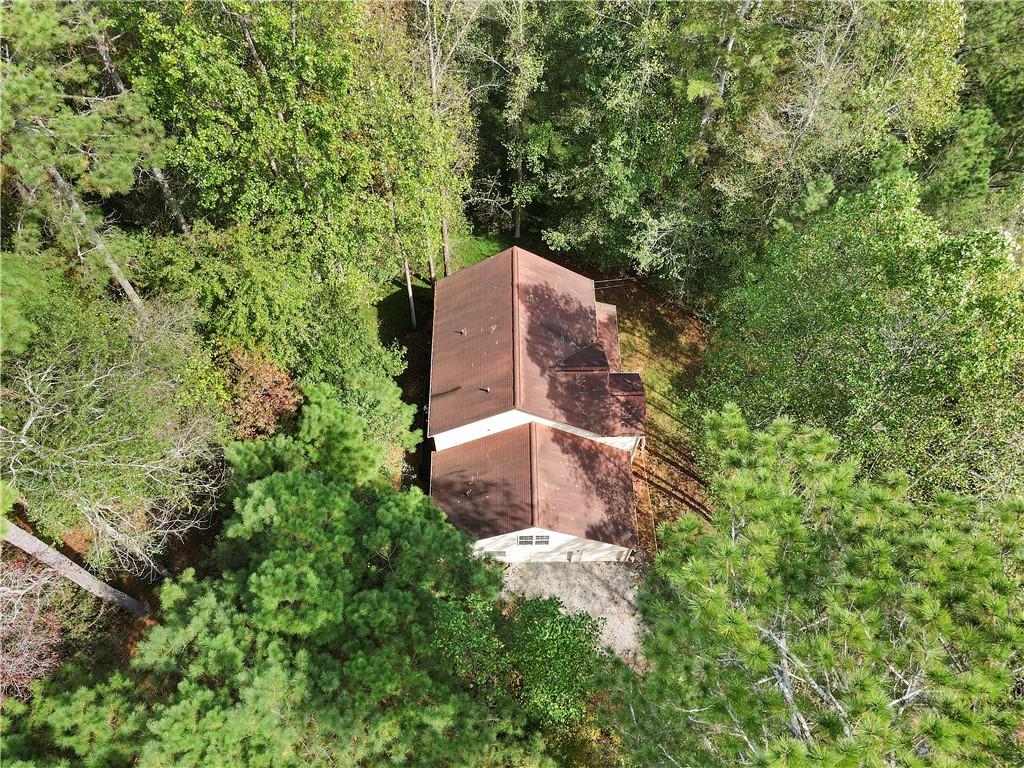 80 Castle Court Ellijay, GA 30540 - Photo 31 of 31 an aerial view of a house with a yard and large trees