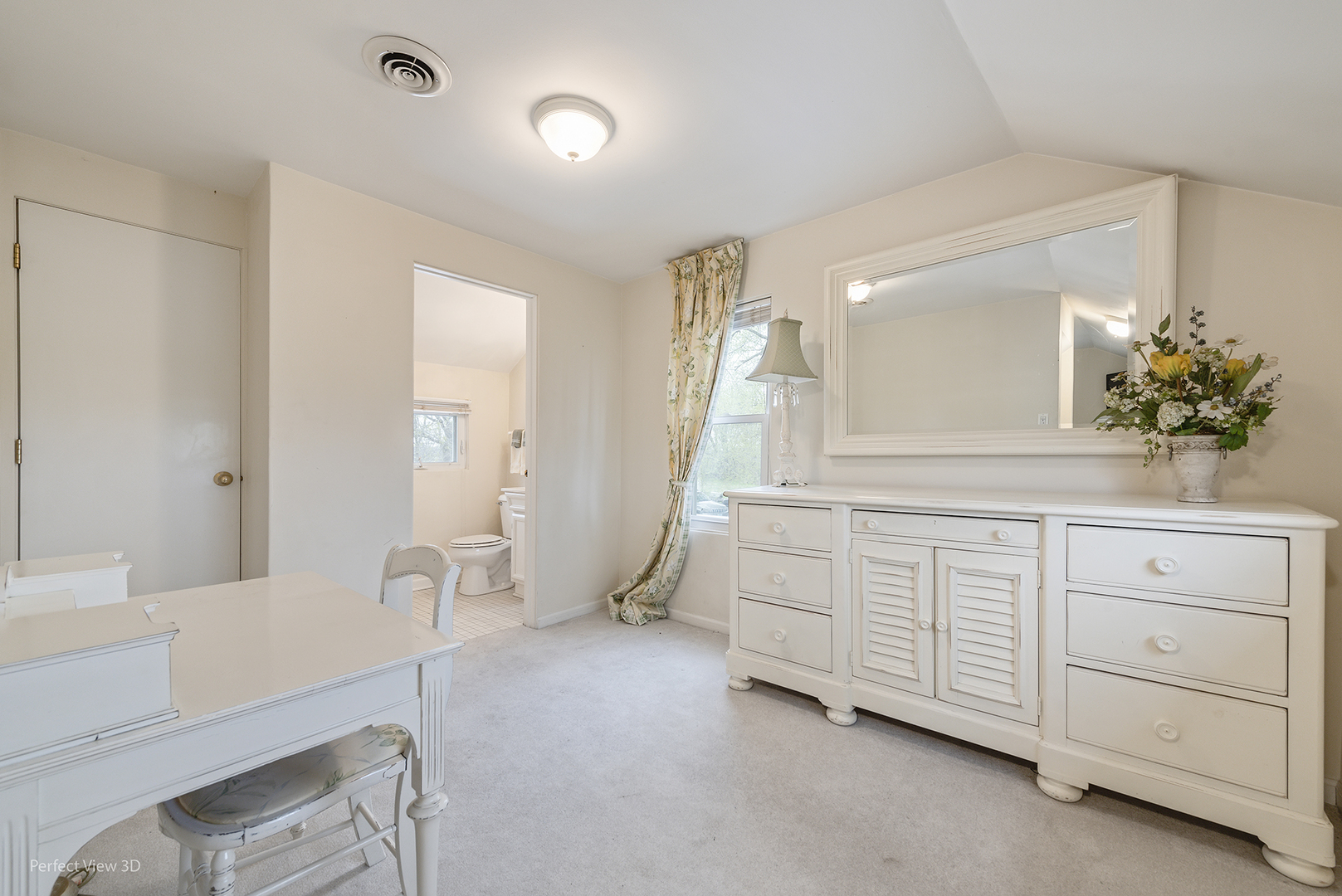 2580 Van Dyke Road Minooka, IL 60447 - Photo 20 of 32 a spacious bathroom with a granite countertop sink mirror and bathtub
