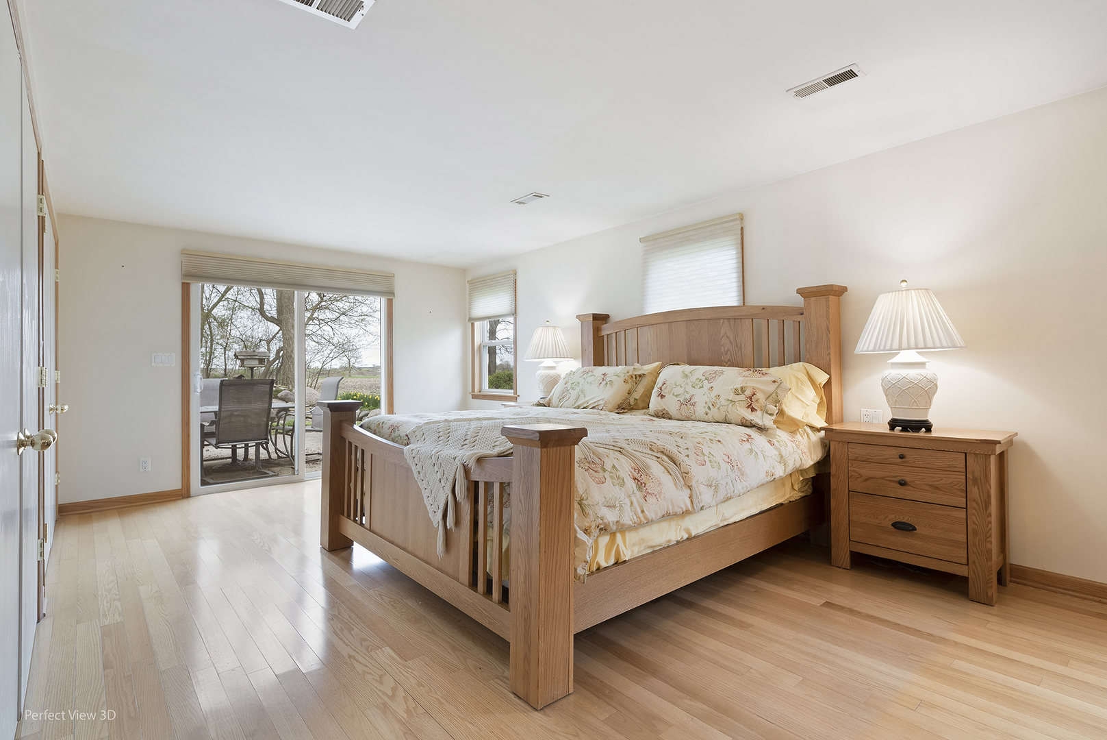 2580 Van Dyke Road Minooka, IL 60447 - Photo 9 of 32 a spacious bedroom with a bed and a large window