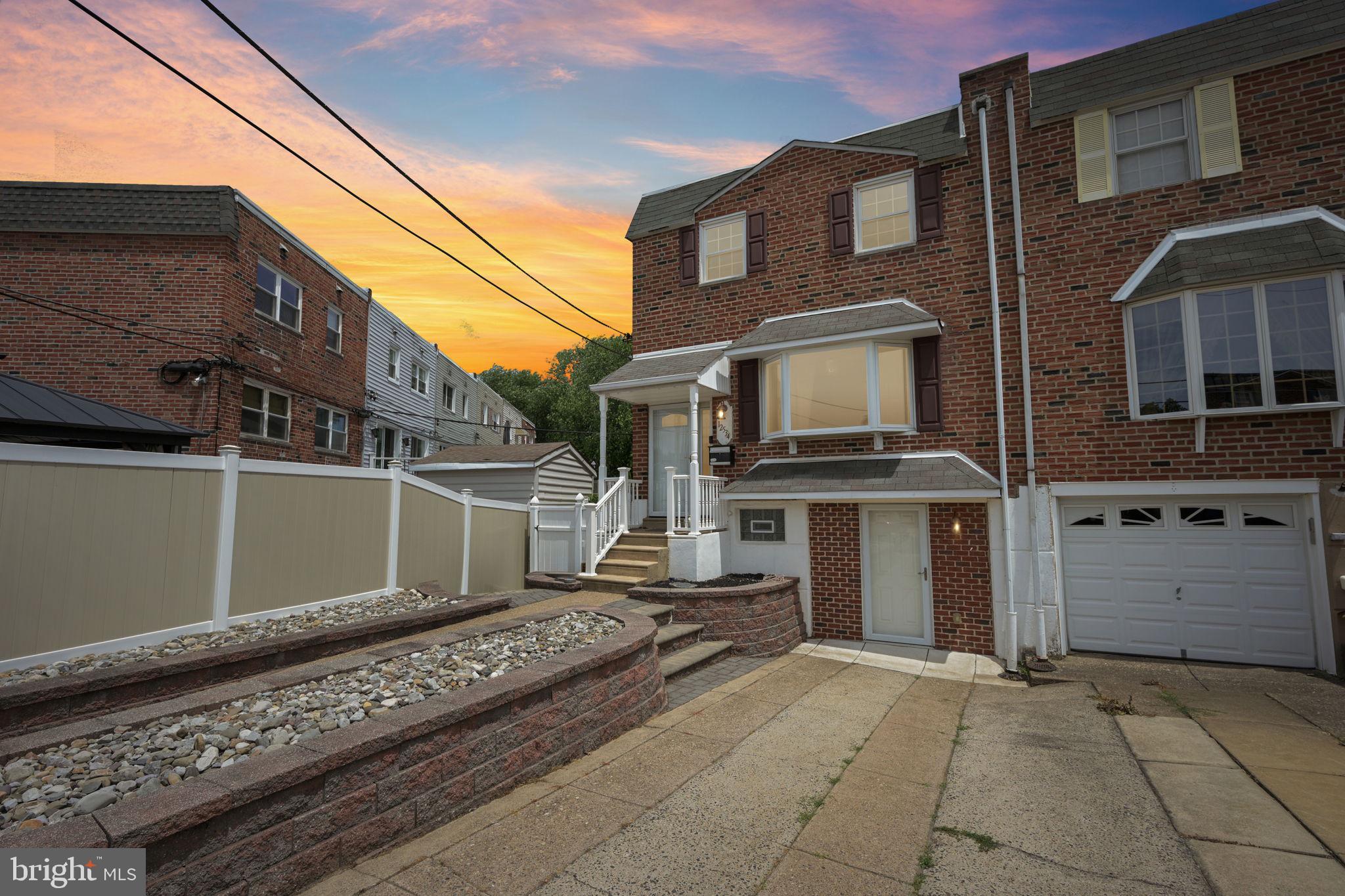 12534 Fedor Road Philadelphia, PA 19154 - Photo 1 of 66 Charming brick home at sunset glow.