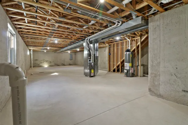 a view of under construction room and staircase
