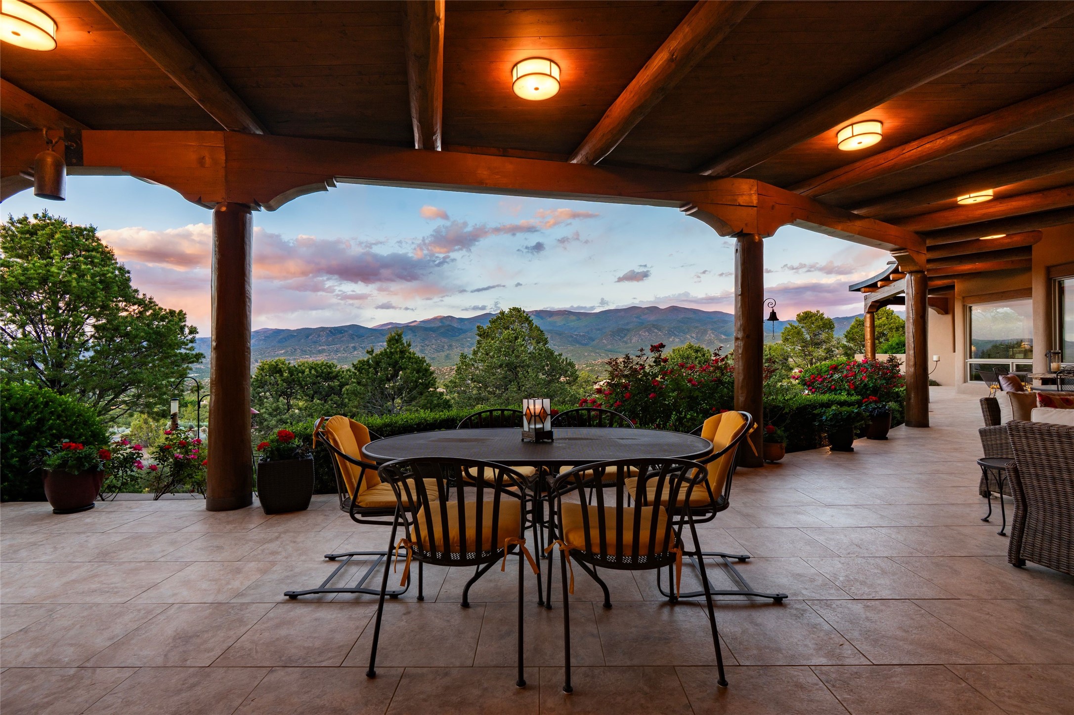 42 San Juan Ranch Road Santa Fe, NM 87506 - Photo 35 of 49 Perfect for Summer Dinners