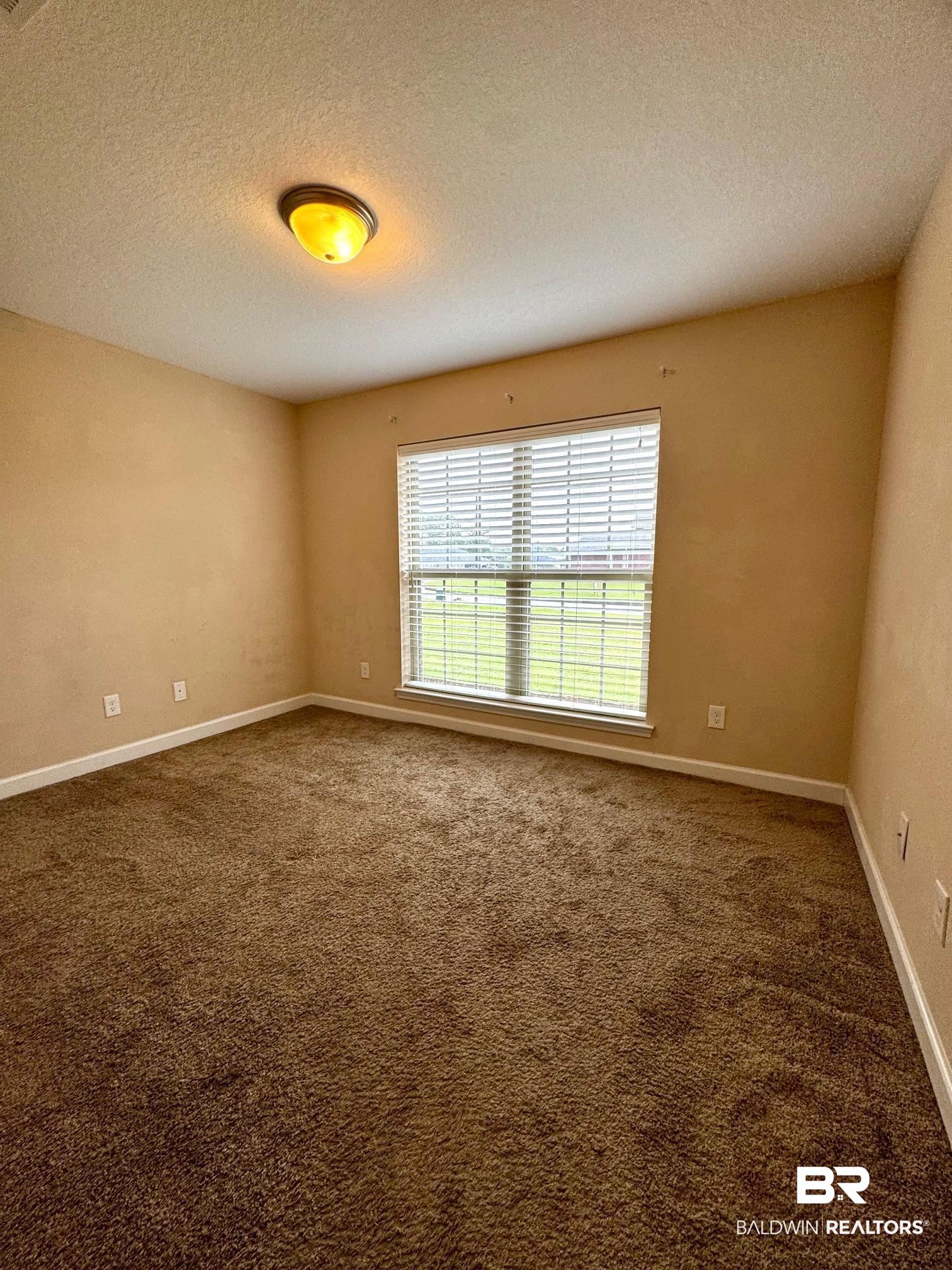 10257 Lyttleton Loop Lillian, AL 36549 - Photo 20 of 31 Unfurnished room featuring a textured ceiling and dark colored carpet