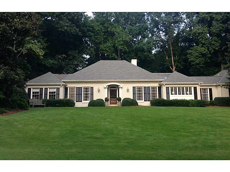 3661 Haddon Hall Road Northwest Atlanta, GA 30327 - Photo 1 of 1 Exterior Front.