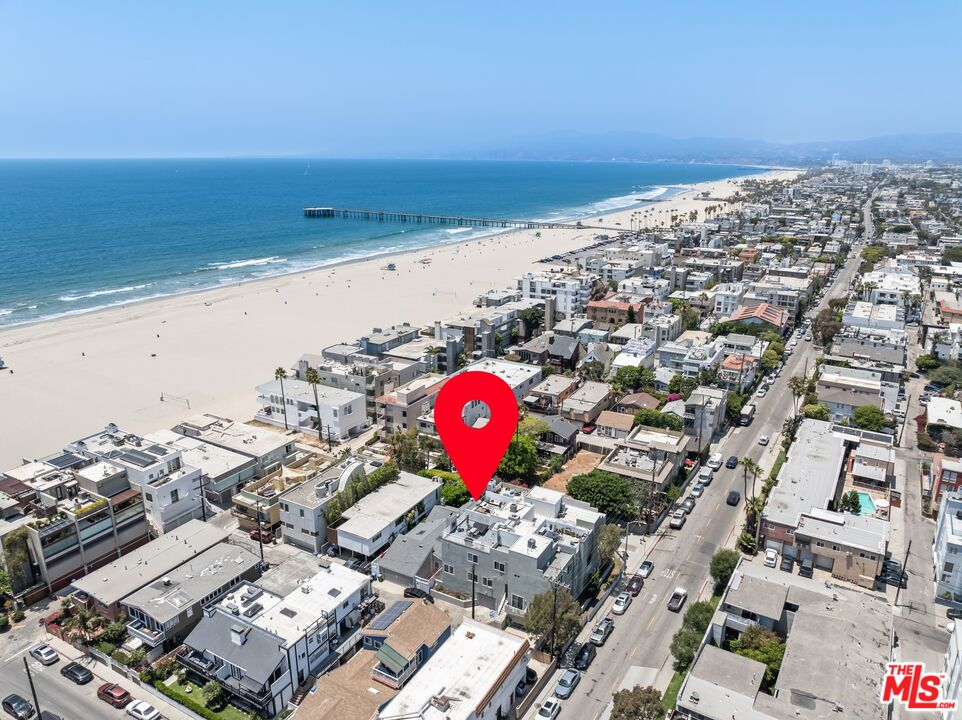 32 Galleon Street Marina del Rey, CA 90292 - Photo 20 of 24 an aerial view of a large parking space and city view