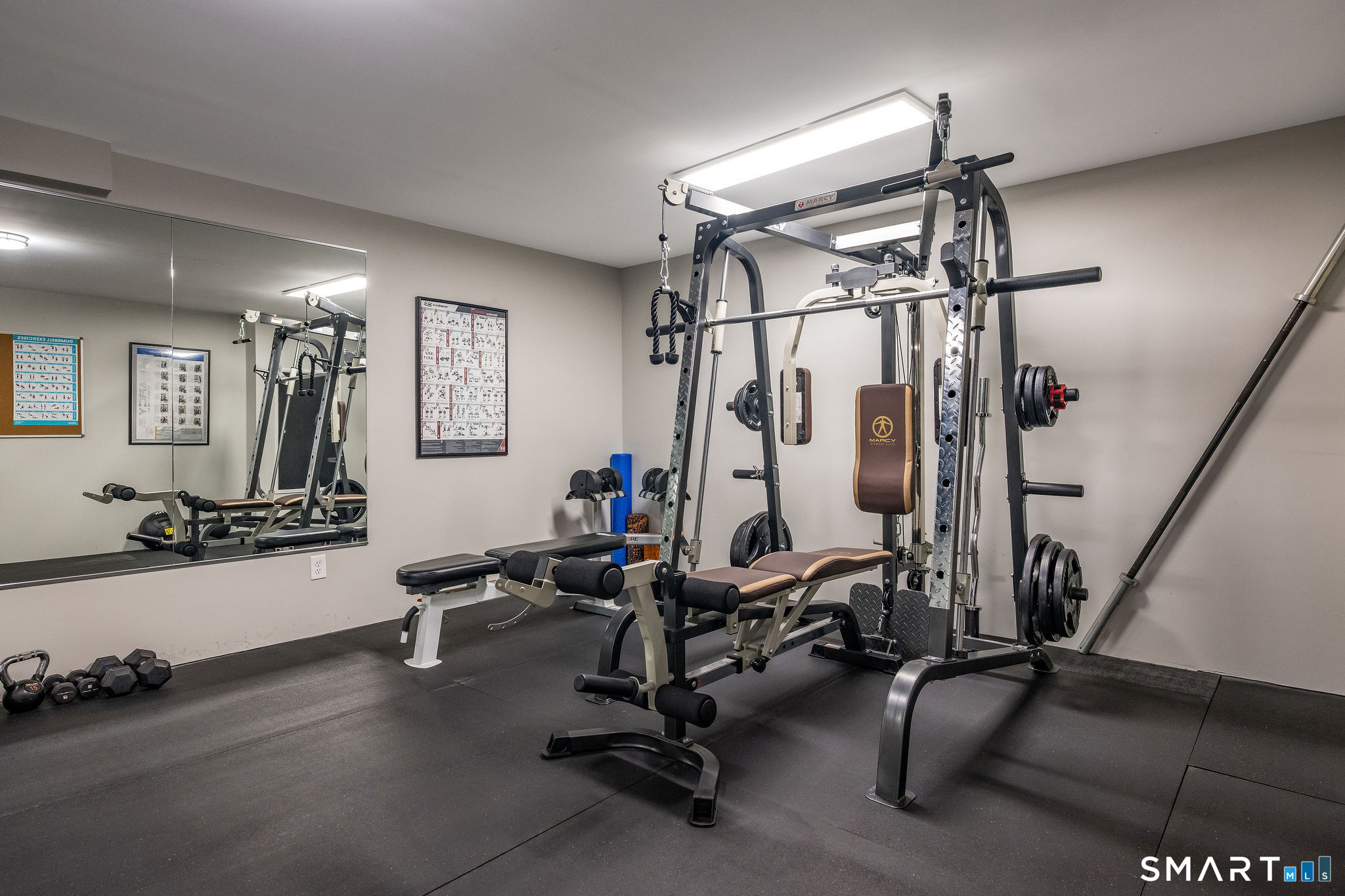 170 Devonshire Lane Madison, CT 06443 - Photo 31 of 39 a view of a room with gym equipment