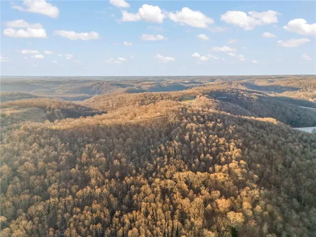 a view of city and ocean
