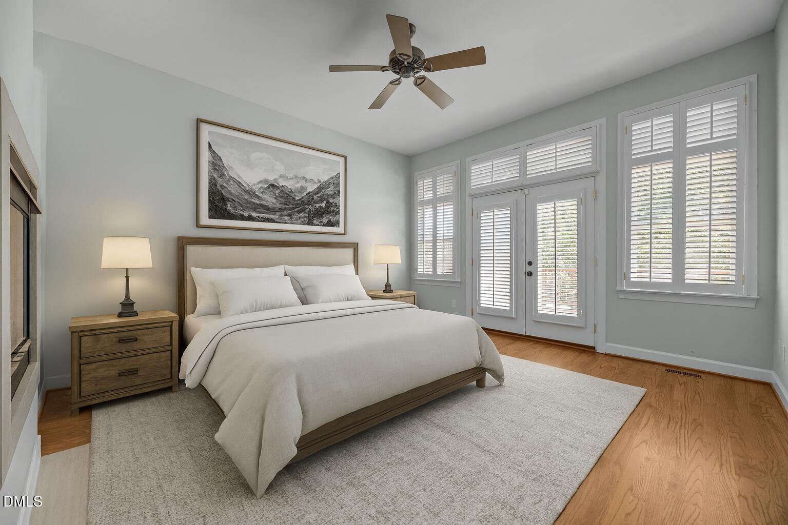 10109 Goodview Court Raleigh, NC 27613 - Photo 25 of 49 Main floor primary bedroom