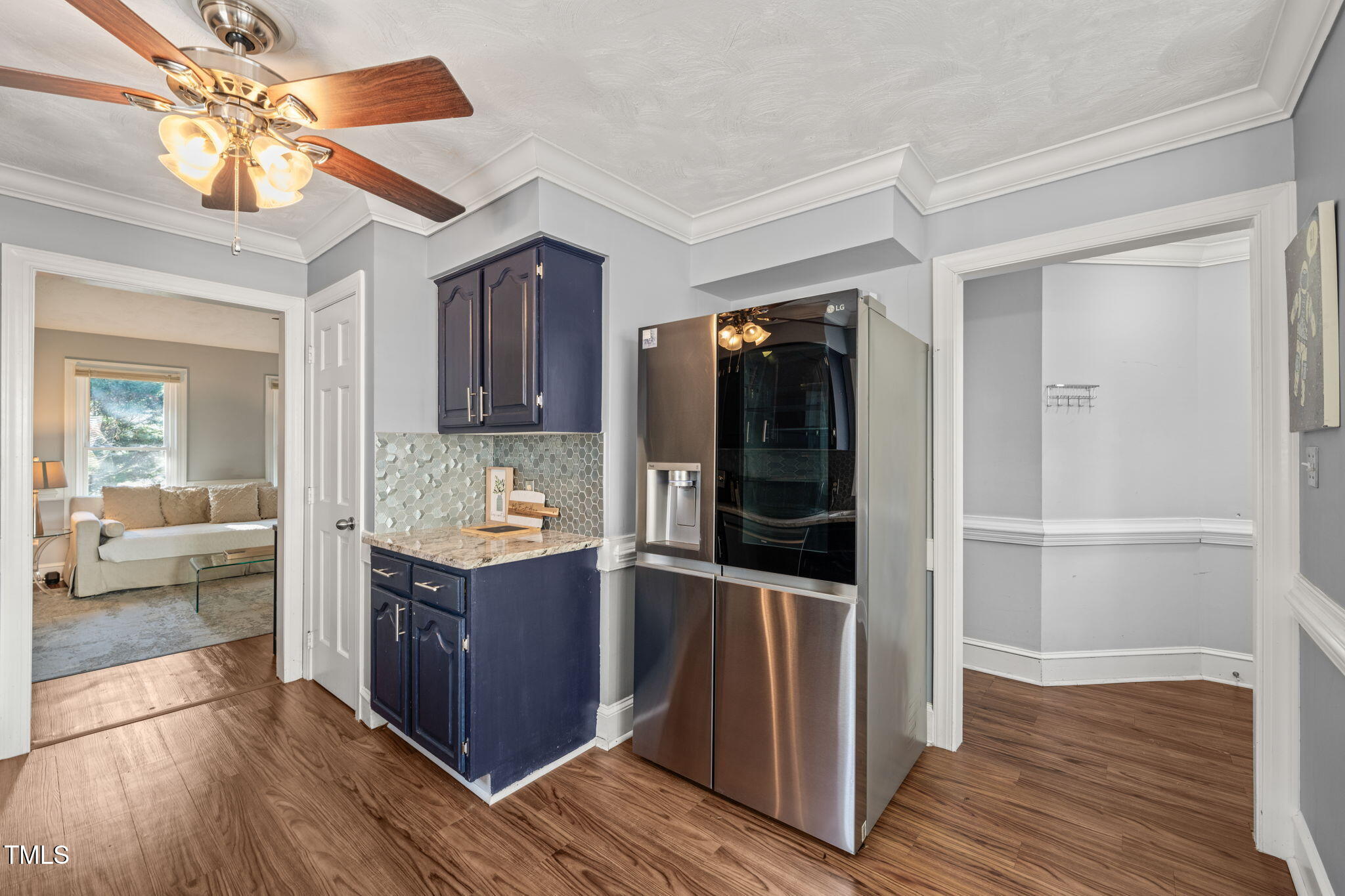 3701 East Jameson Road Raleigh, NC 27604 - Photo 8 of 26 a view of a kitchen from the hallway