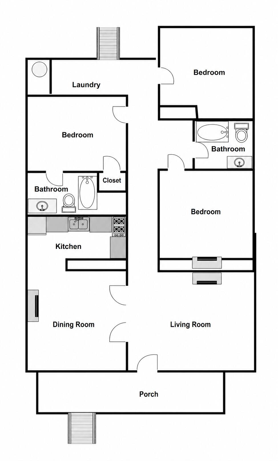 306 2nd Street Augusta, GA 30901 - Photo 21 of 21 Floor Plan