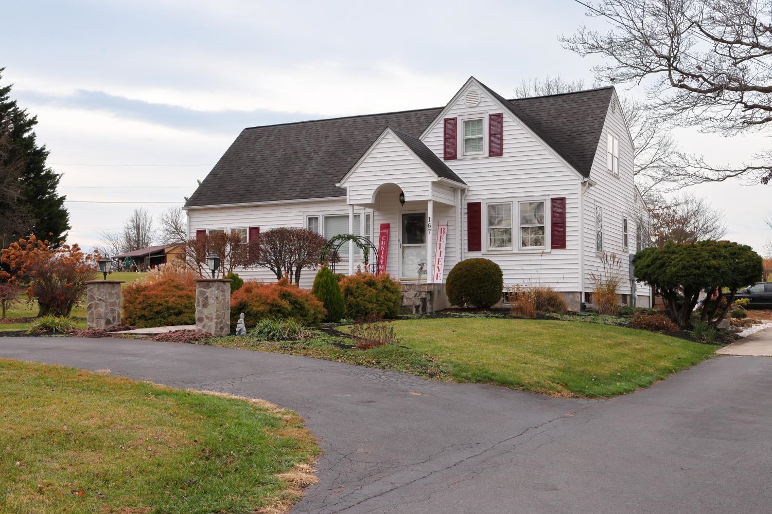 167 Henkel Road Waynesboro, VA 22980 - Photo 2 of 53 a front view of a house with garden