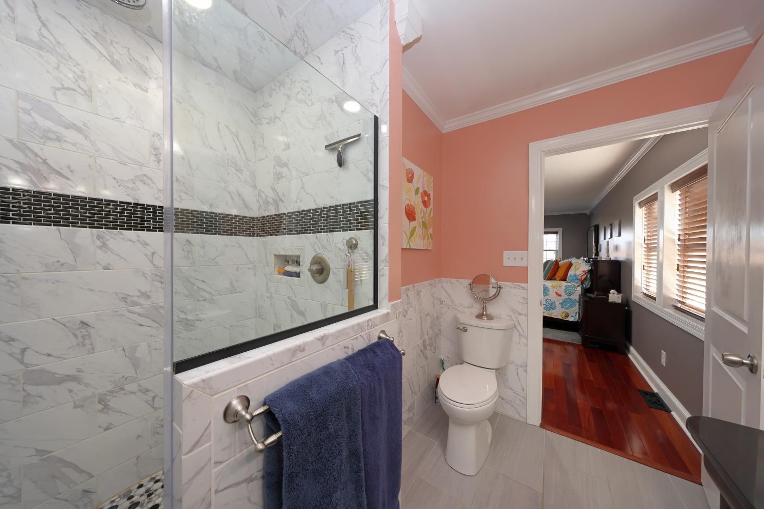 167 Henkel Road Waynesboro, VA 22980 - Photo 21 of 53 a bathroom with a toilet a sink and mirror