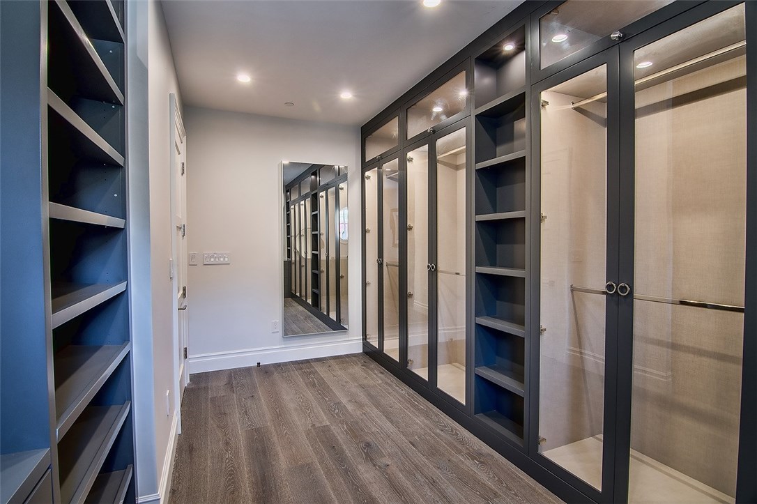 5546 Jed Smith Road Hidden Hills, CA 91302 - Photo 31 of 73 a view of walk in closet with empty racks