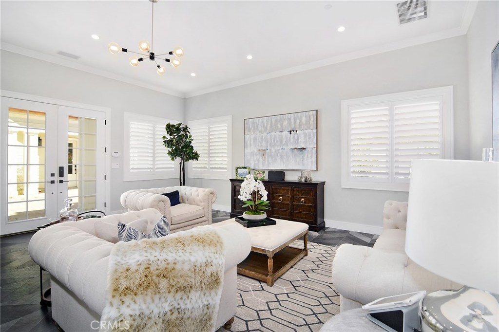 5546 Jed Smith Road Hidden Hills, CA 91302 - Photo 66 of 73 a living room with furniture and a fireplace