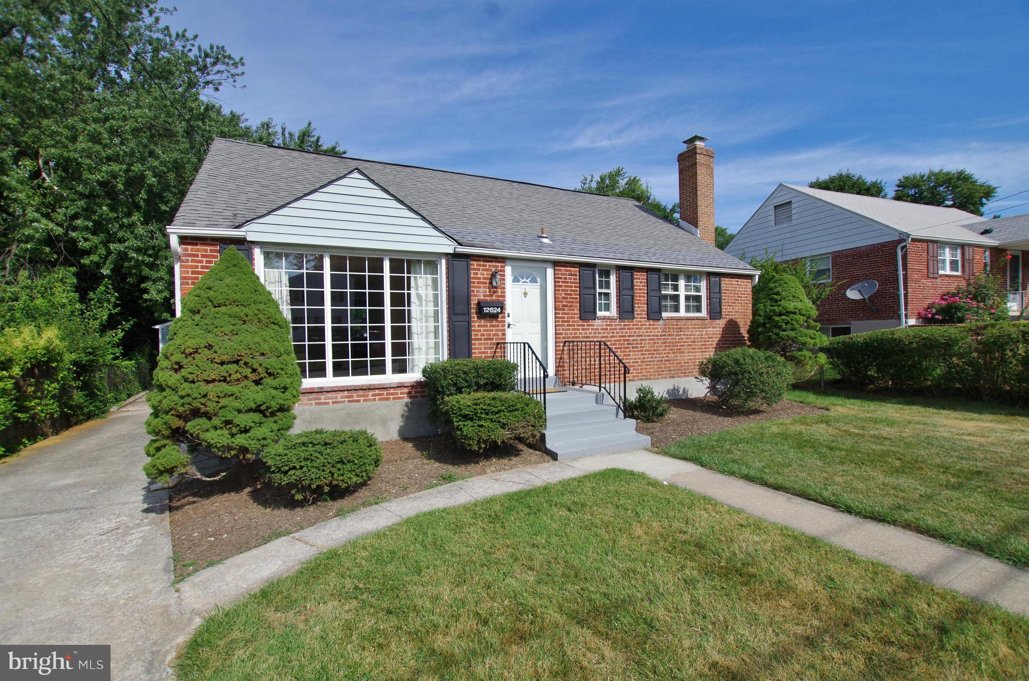 12624 Epping Road Silver Spring, MD 20906 - Photo 2 of 30 Driveway Leads to Two Car Detached Garage