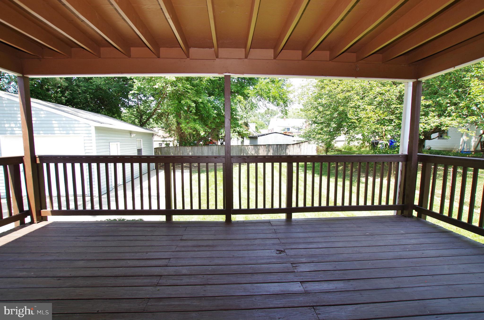 12624 Epping Road Silver Spring, MD 20906 - Photo 24 of 30 View of Covered Deck from Family Room