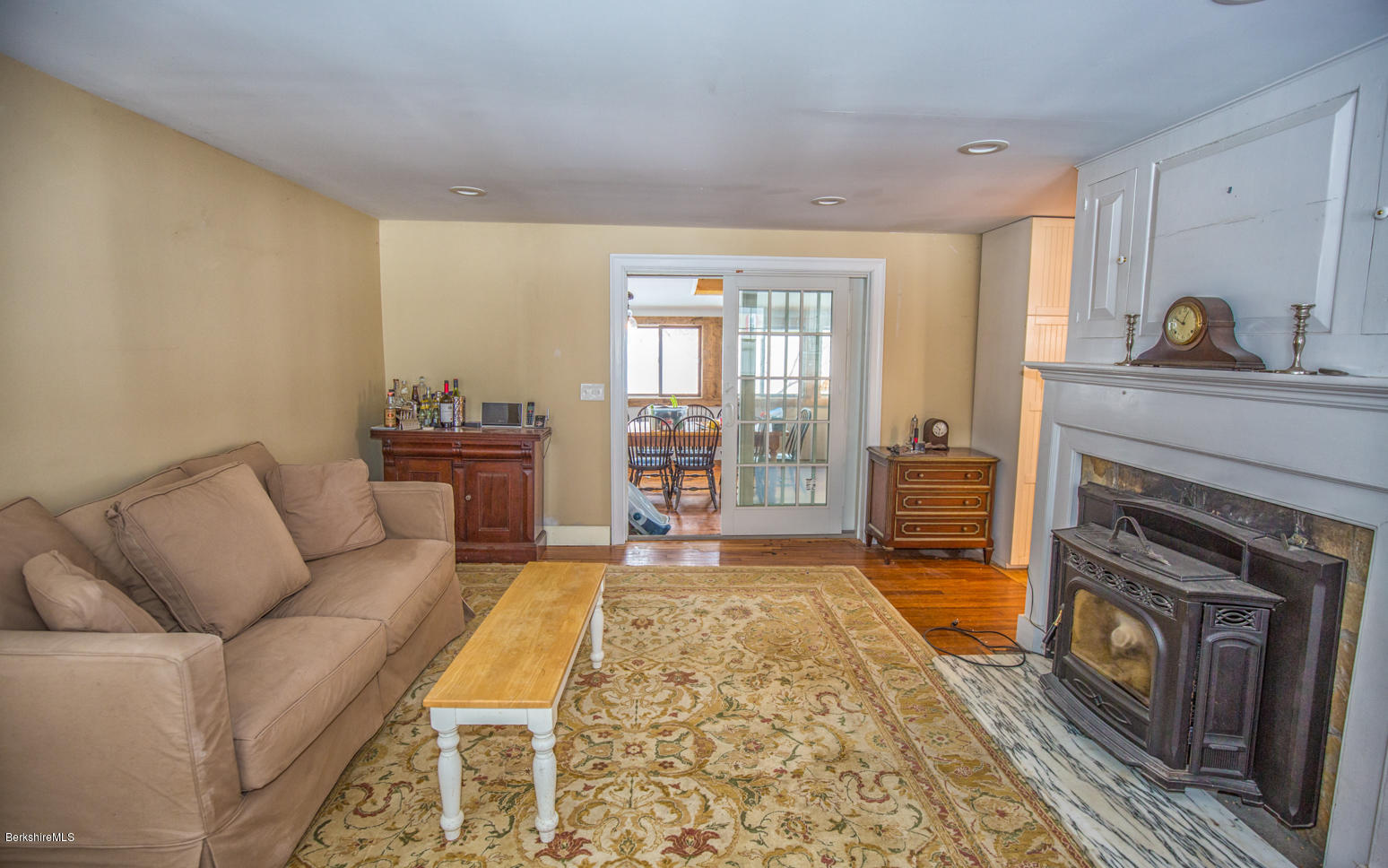3 Tyringham Road Monterey, MA 01245 - Photo 5 of 24 a living room with furniture and a fireplace