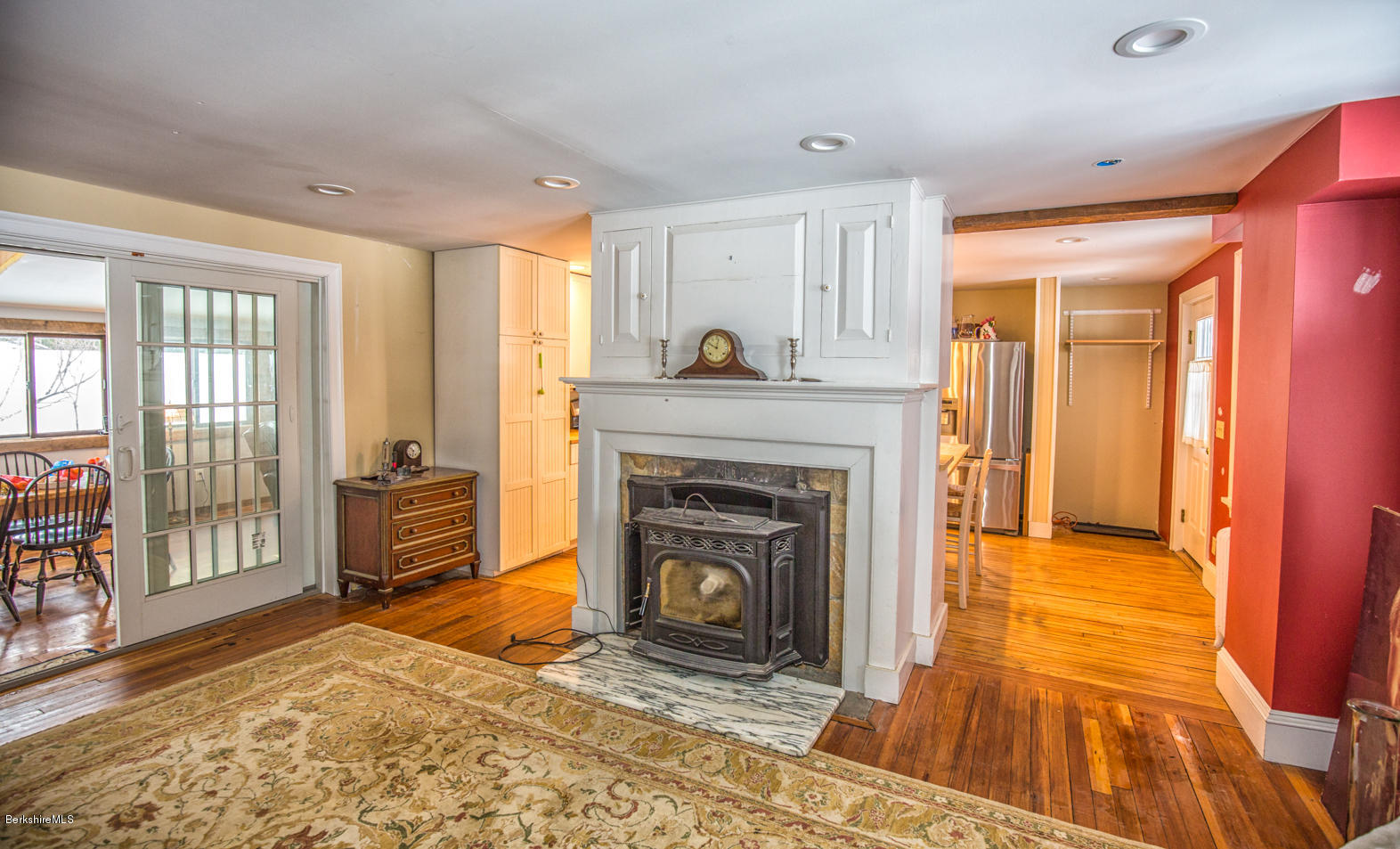 3 Tyringham Road Monterey, MA 01245 - Photo 6 of 24 a living room with furniture and a fireplace