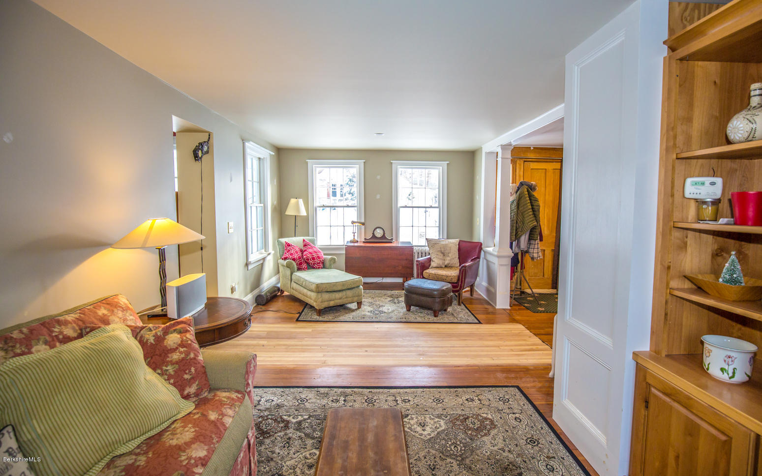 3 Tyringham Road Monterey, MA 01245 - Photo 8 of 24 a living room with furniture a rug and a window