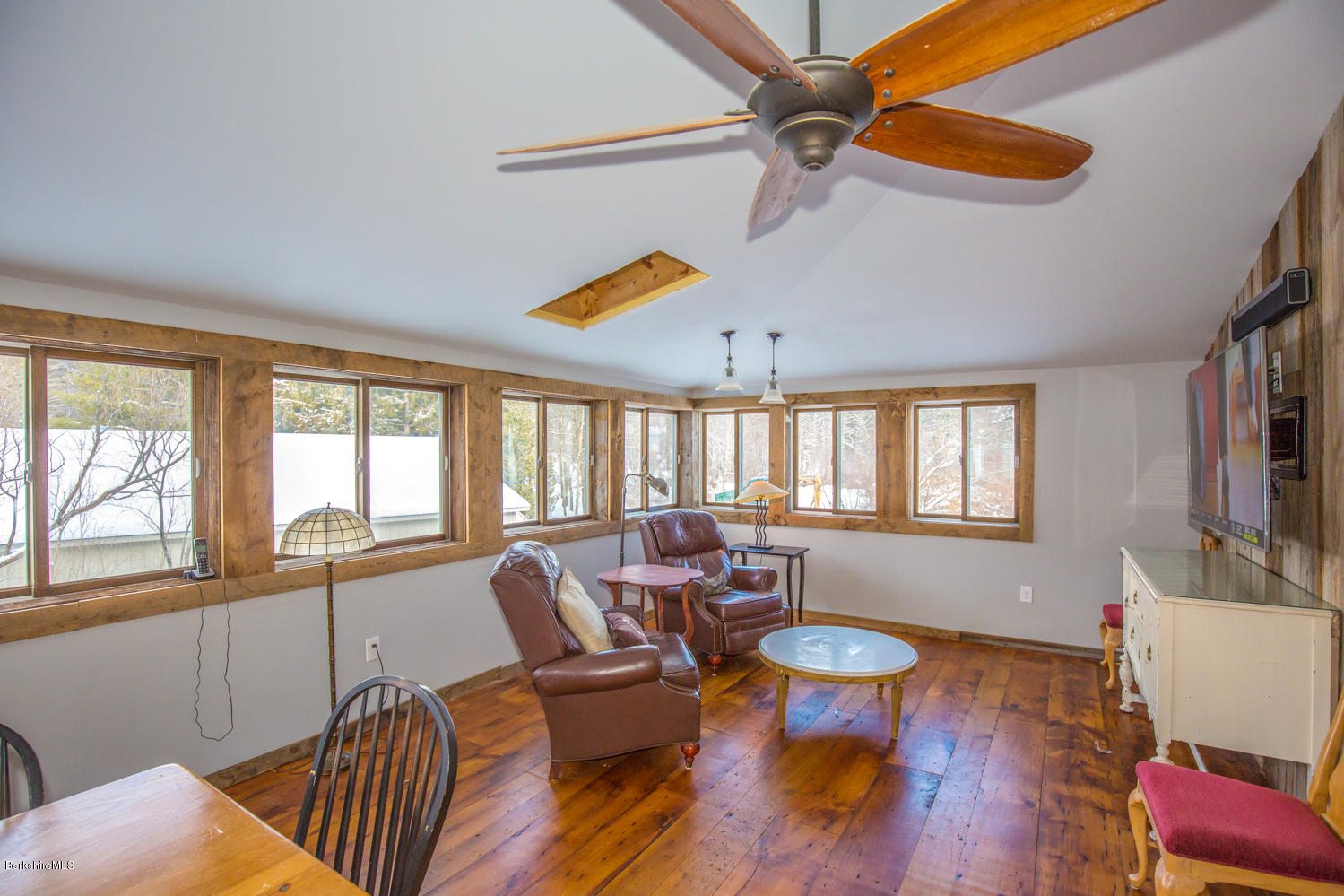 3 Tyringham Road Monterey, MA 01245 - Photo 10 of 24 a living room with furniture and a large window
