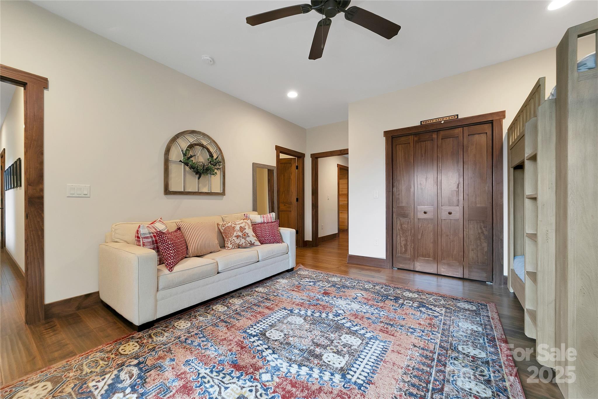 1291 Indian Camp Mountain Road Rosman, NC 28772 - Photo 33 of 48 a living room with furniture and a rug
