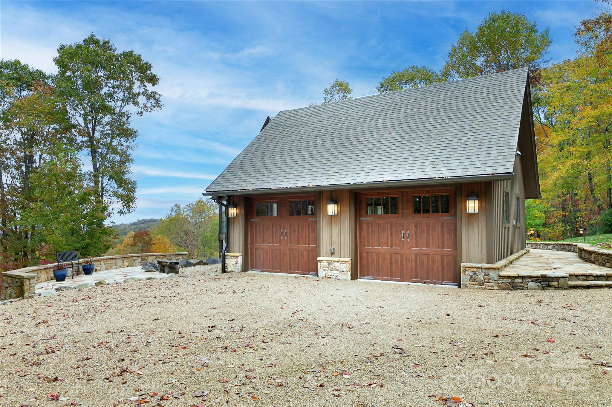 1291 Indian Camp Mountain Road Rosman, NC 28772 - Photo 45 of 48 a front view of a house with a yard