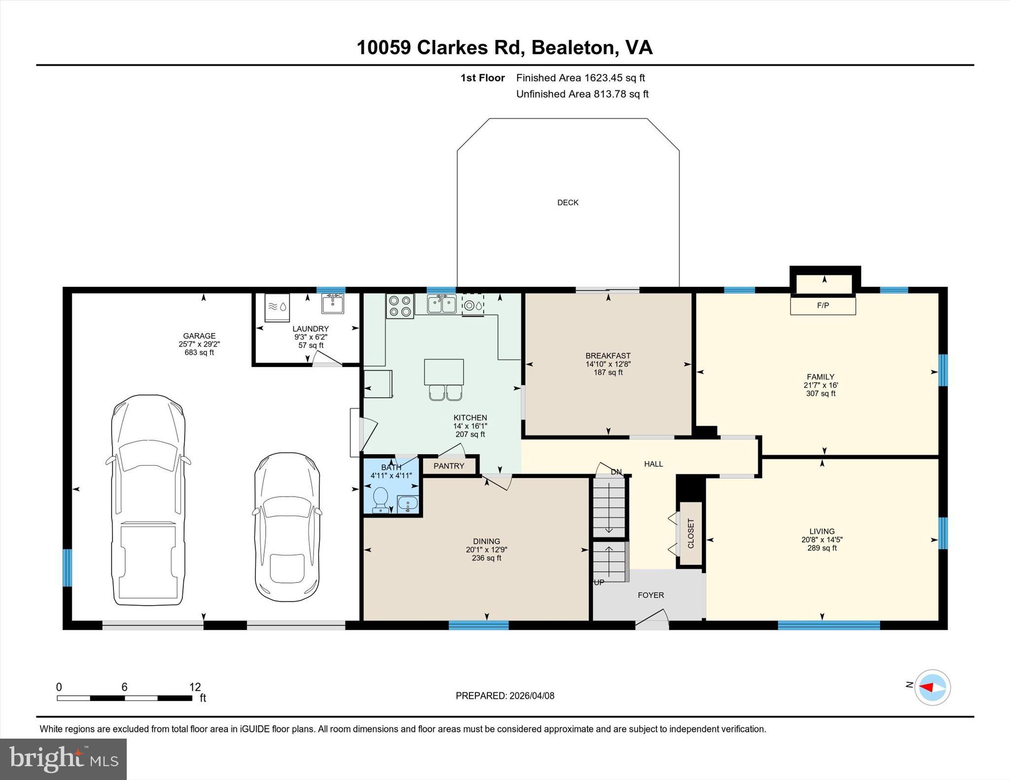 10059 Clarkes Road Bealeton, VA 22712 - Photo 69 of 72 1st Floor
