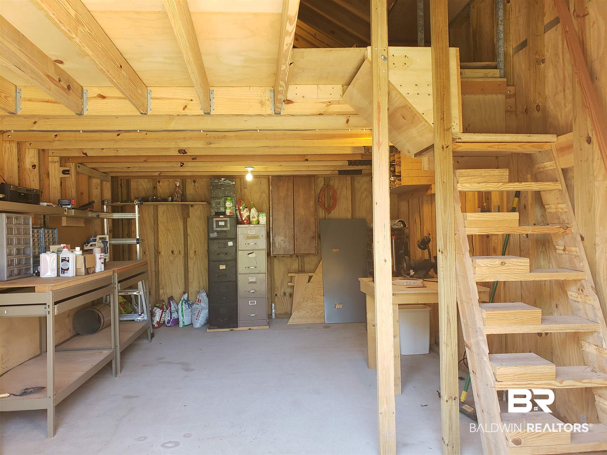 113 Durby Lane Foley, AL 36535 - Photo 32 of 32 Shed with loft