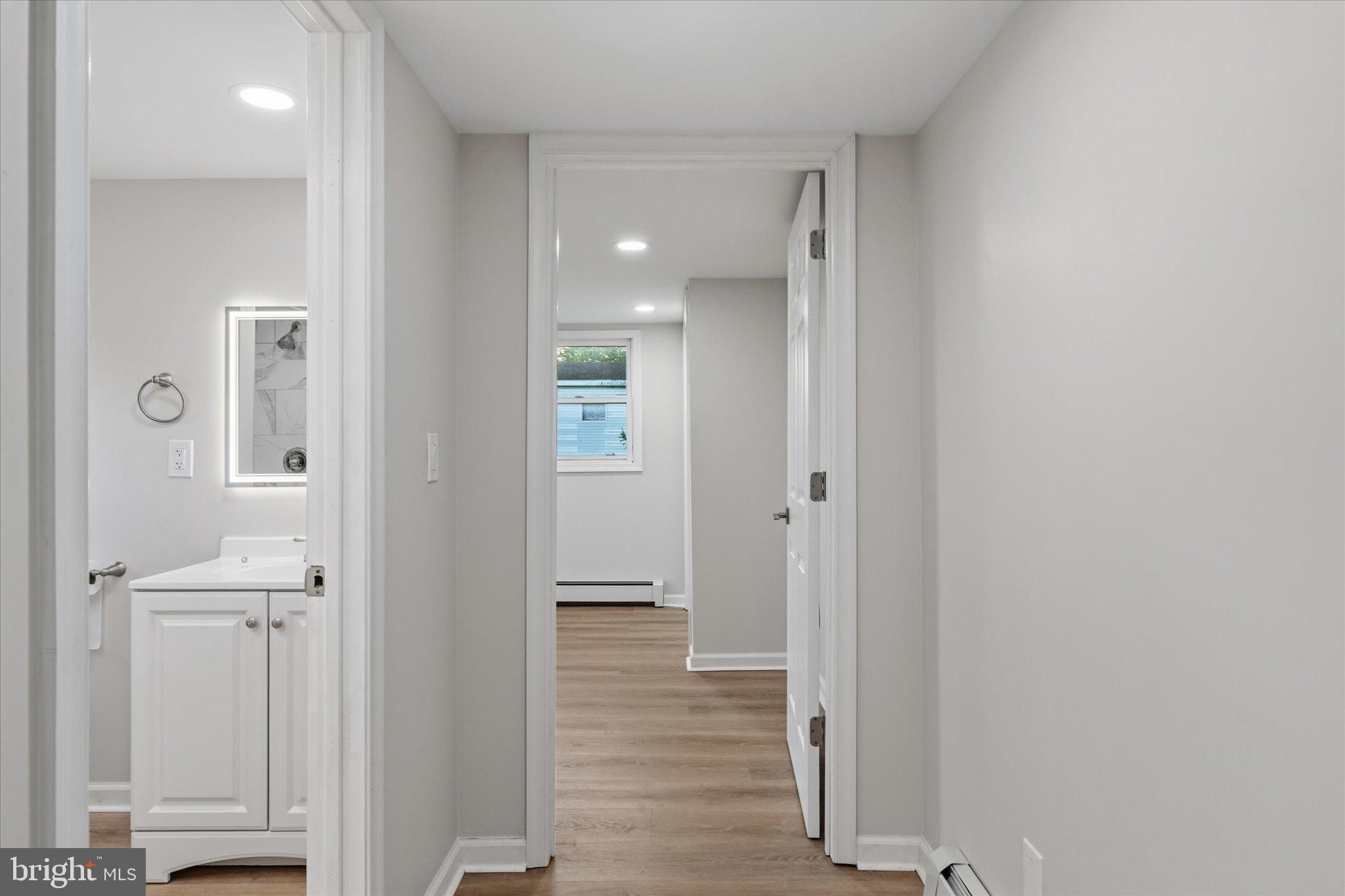 831 Deturksville Road Pine Grove, PA 17963 - Photo 12 of 24 wooden floor with white walls
