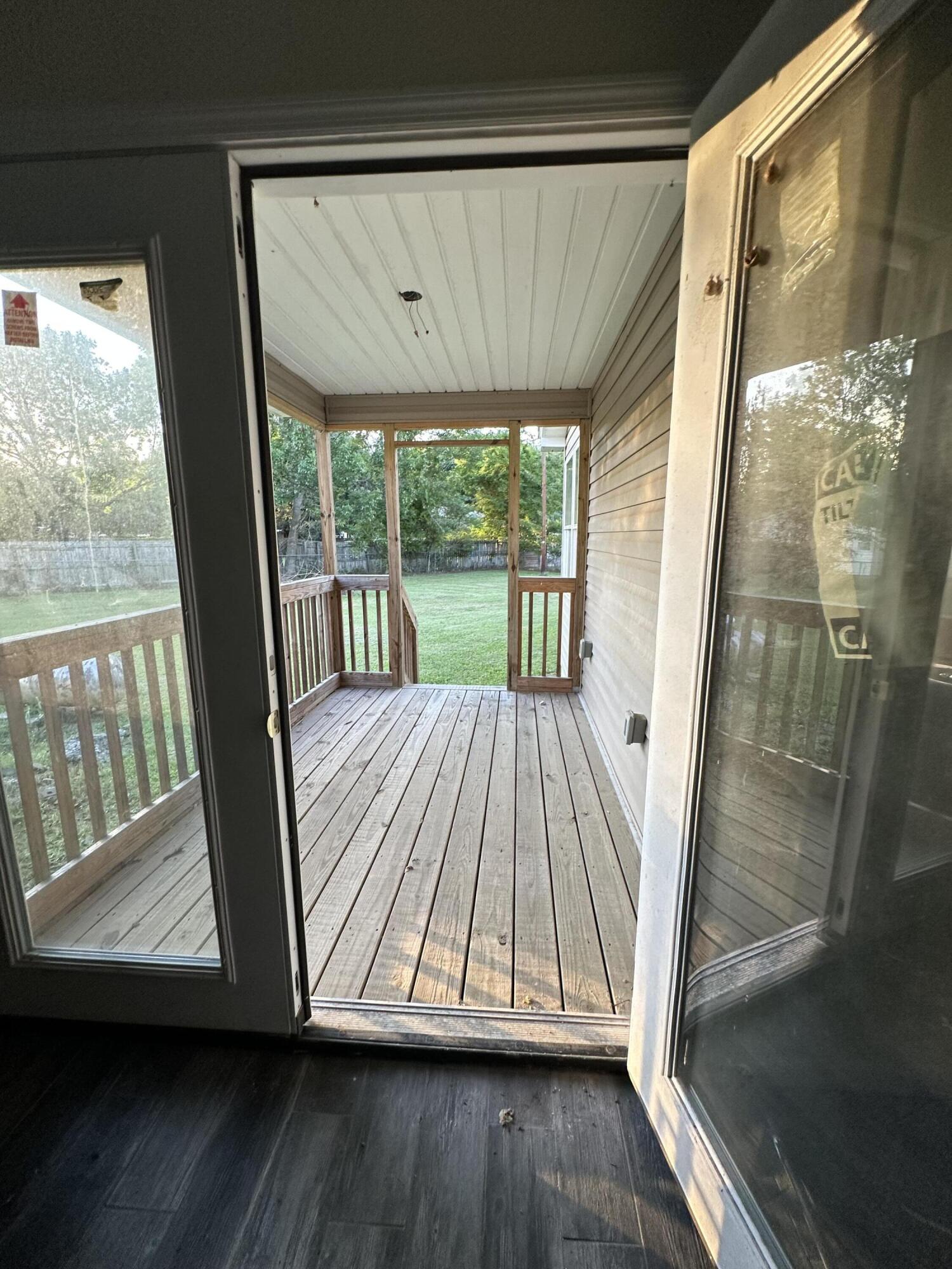 6414 Fields Road Hollywood, SC 29449 - Photo 8 of 11 View of Back Porch