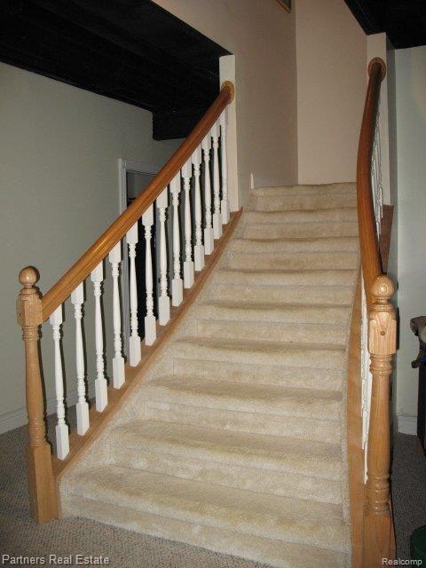 693 Francis Road Howell, MI 48843 - Photo 17 of 25 downstairs stairway