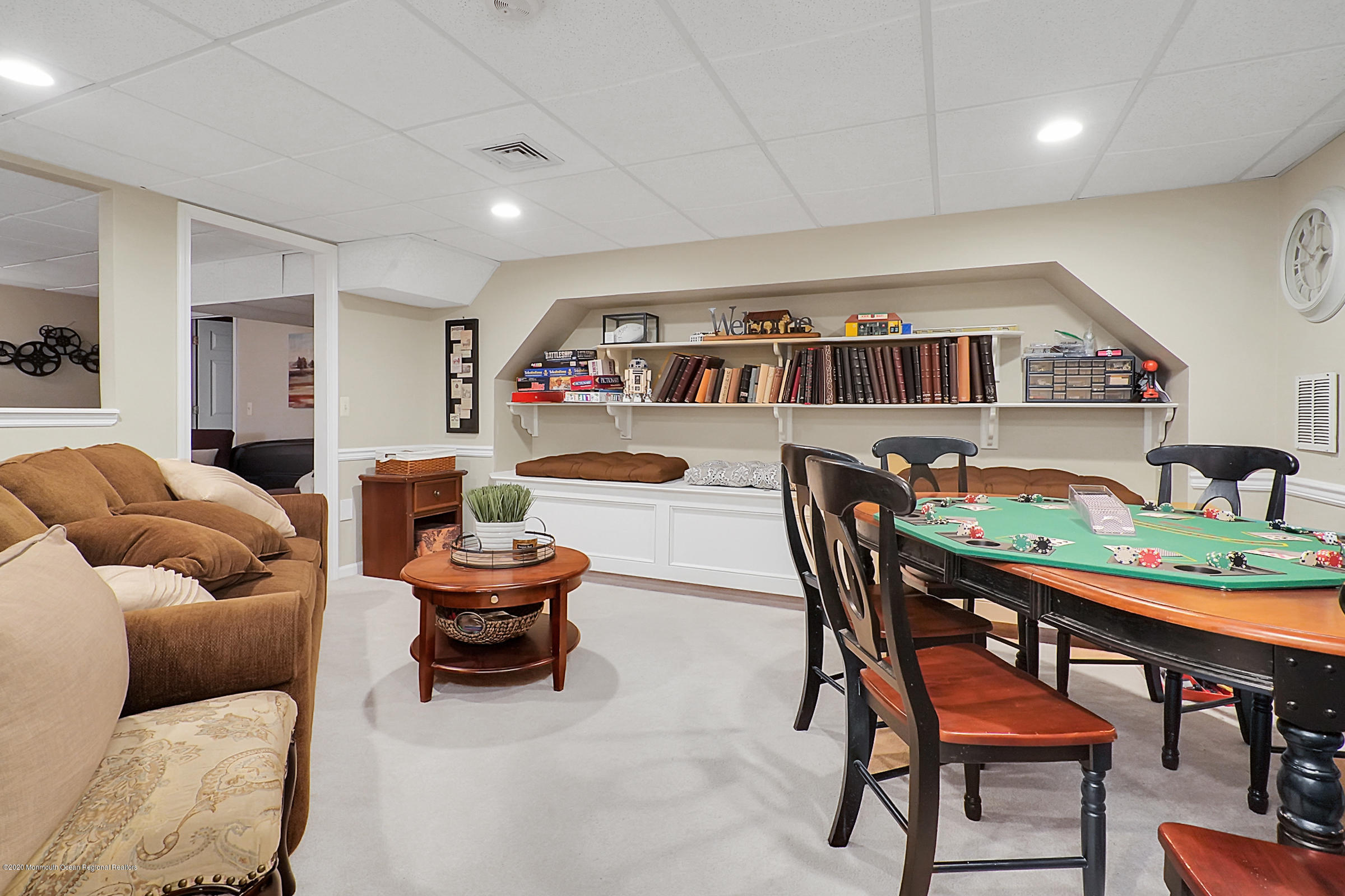 2411 Apple Ridge Circle Manasquan, NJ 08736 - Photo 27 of 37 a living room with furniture and kitchen view