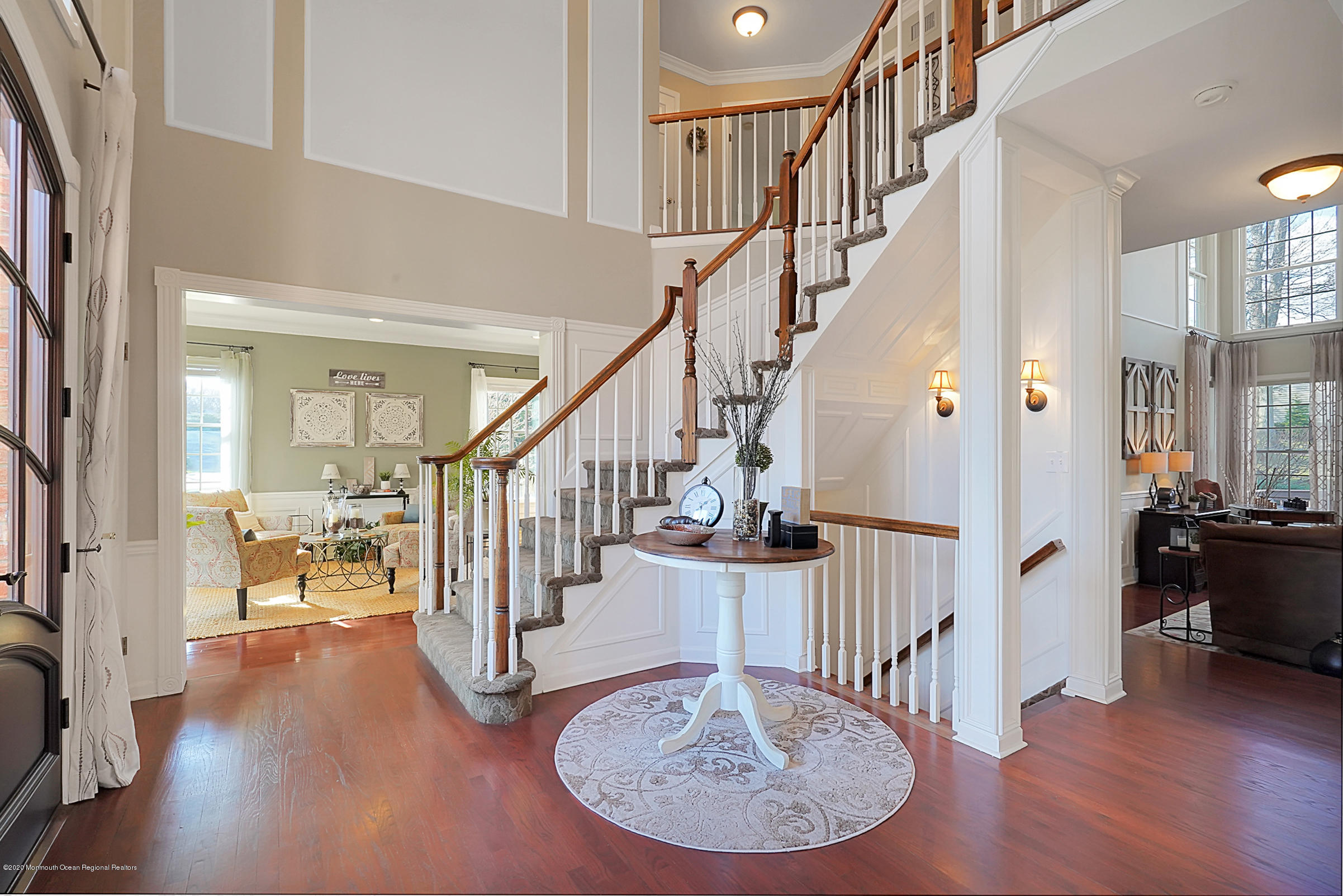 2411 Apple Ridge Circle Manasquan, NJ 08736 - Photo 6 of 37 a view of entryway and hall with wooden floor