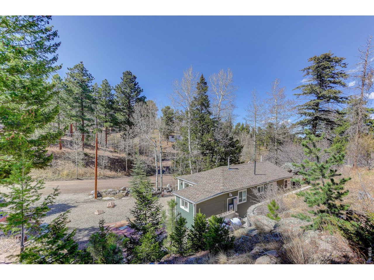 11826 Brook Road Golden, CO 80403 - Photo 24 of 28 View from above / over 11828 Brook Rd