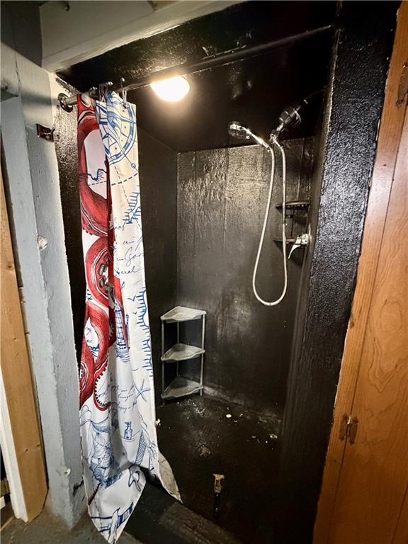 118 Ida Avenue Donora, PA 15033 - Photo 16 of 18 a bathroom with a sink toilet and shower