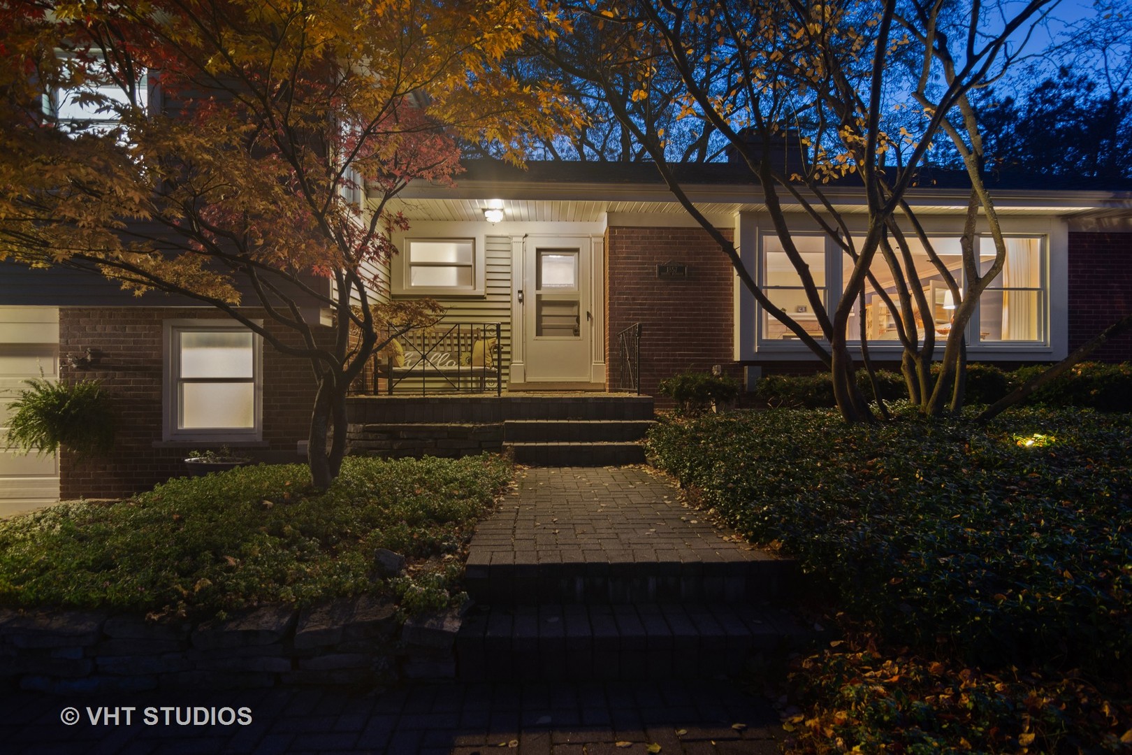 1857 Thomas Atkinson Road Inverness, IL 60067 - Photo 2 of 40 a front view of a house with garden