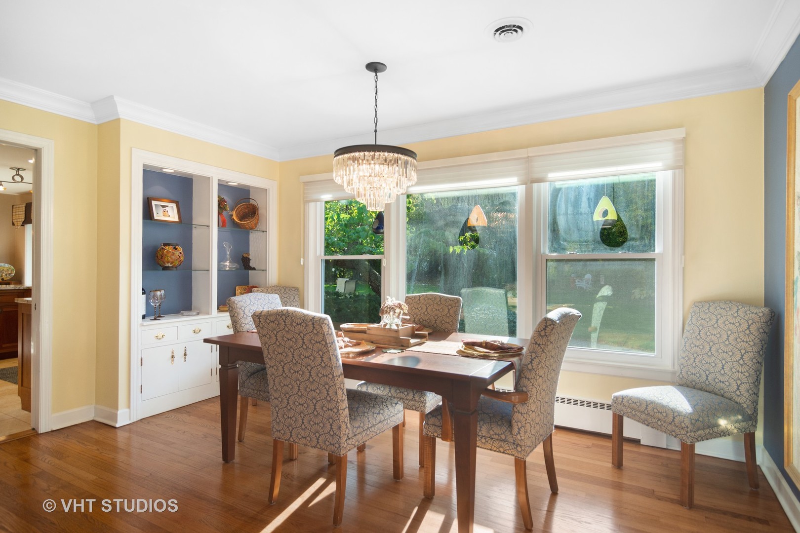 1857 Thomas Atkinson Road Inverness, IL 60067 - Photo 7 of 40 a dining room with furniture window wooden floor