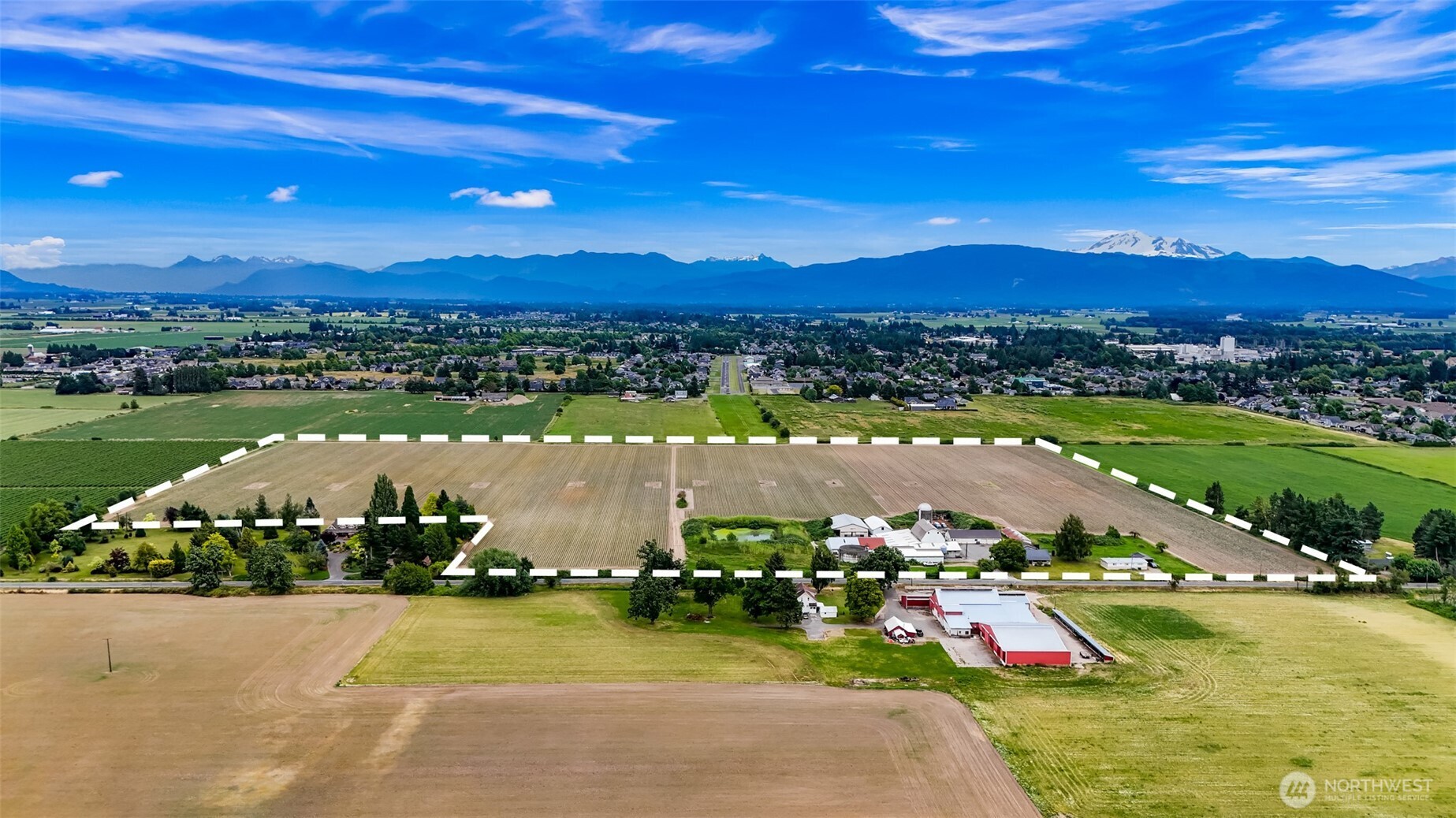8634 Double Ditch Road Lynden, WA 98264 - Photo 21 of 40 an aerial view of a city