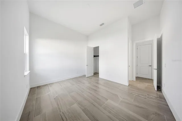 a view of kitchen and living room