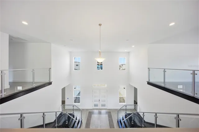 a front view of house with a garden