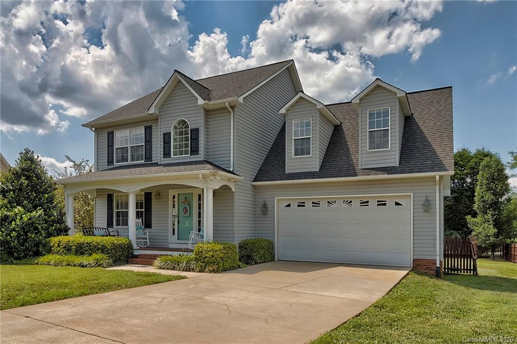 224 Maple Ridge Circle Salisbury, NC 28147 - Photo 3 of 43 front view of a house with a yard