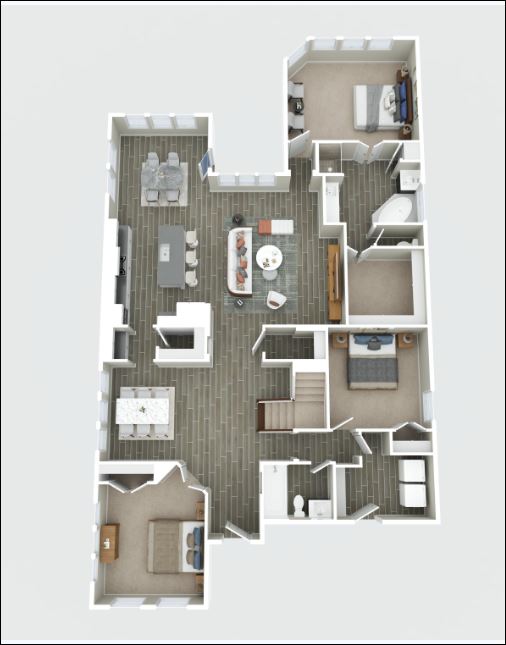 109 Rocky River Road Georgetown, TX 78628 - Photo 9 of 10 Visualize your future in this detailed floor plan showcasing a spacious layout.