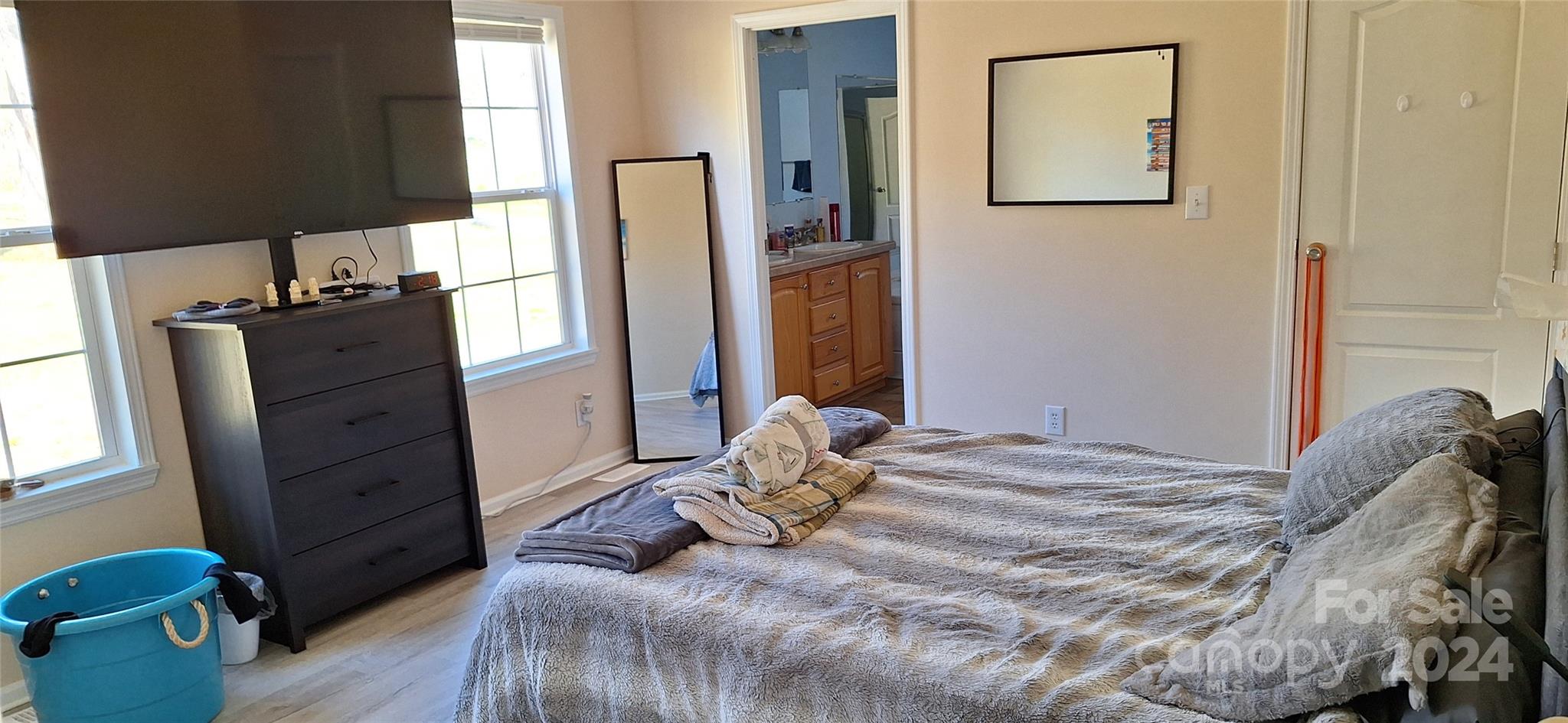 4094 Lefevers Road Vale, NC 28168 - Photo 10 of 47 a bedroom with a bed and a window
