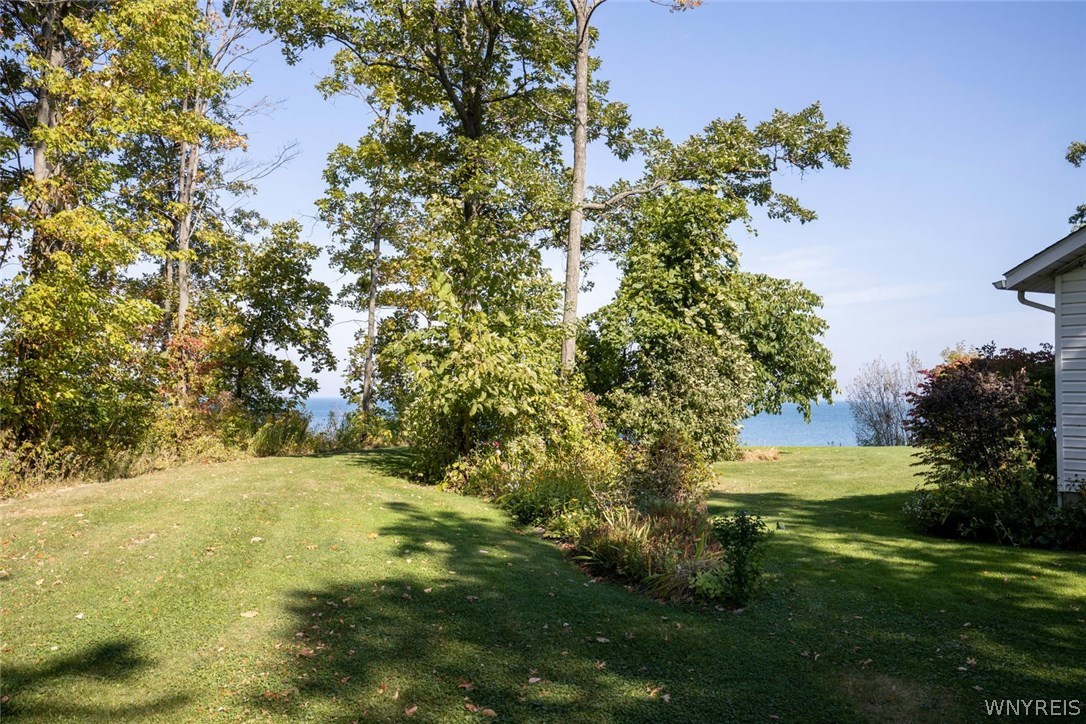 629 Lake Road Porter, NY 14174 - Photo 30 of 35 View of Lake Ontario from the side yard.