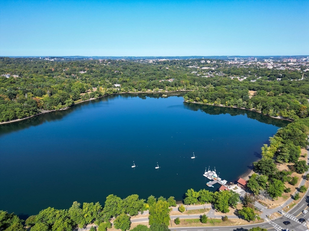 53 B Burroughs Street Boston, MA 02130 - Photo 38 of 41 a view of a lake with a city