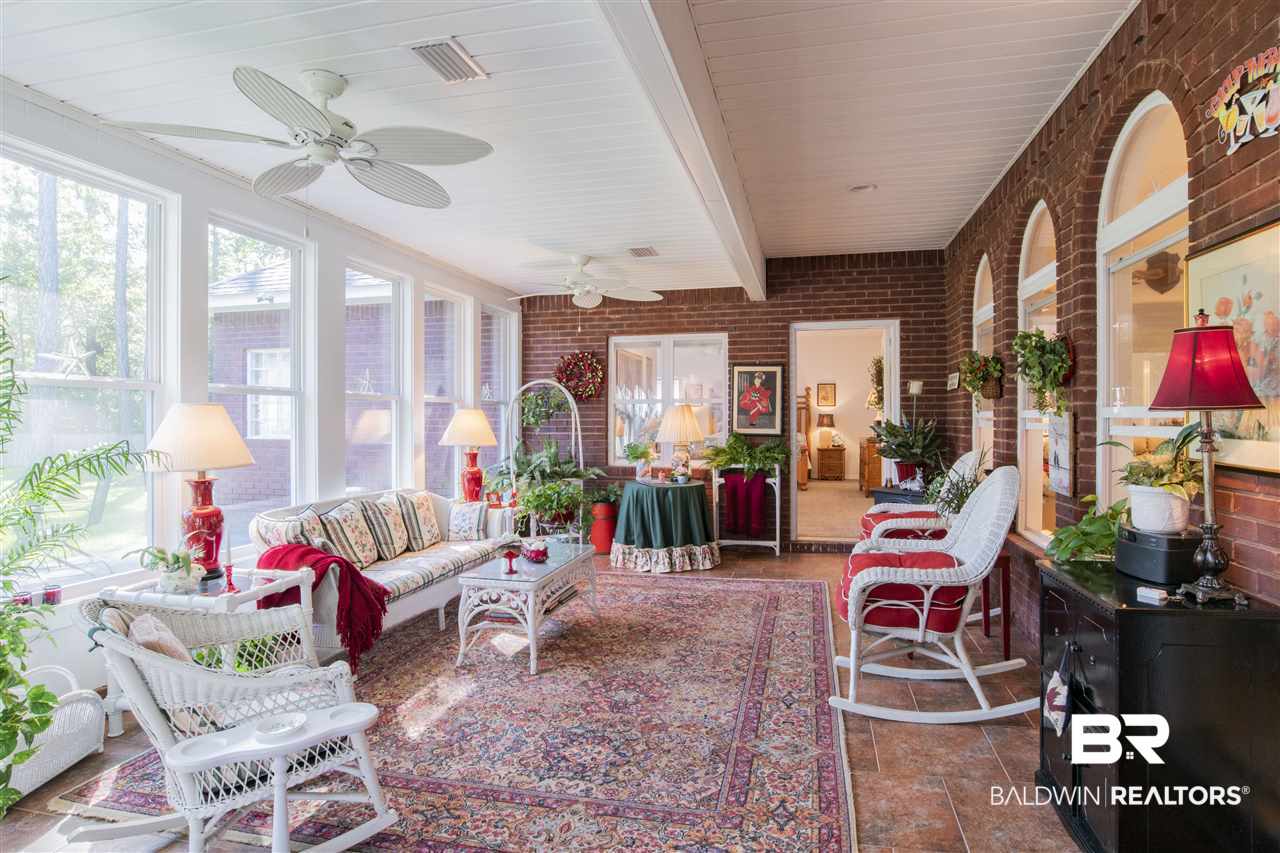 9110 Bay Point Drive Elberta, AL 36530 - Photo 20 of 50 29x14. 2 ceiling fans. Door to yard and back patio