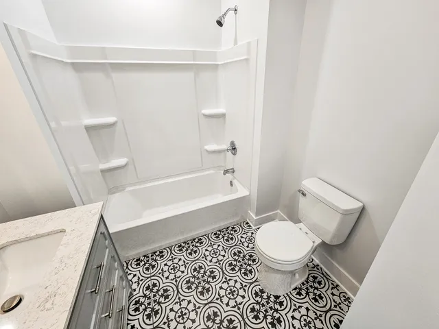 a view of wooden floor and staircase