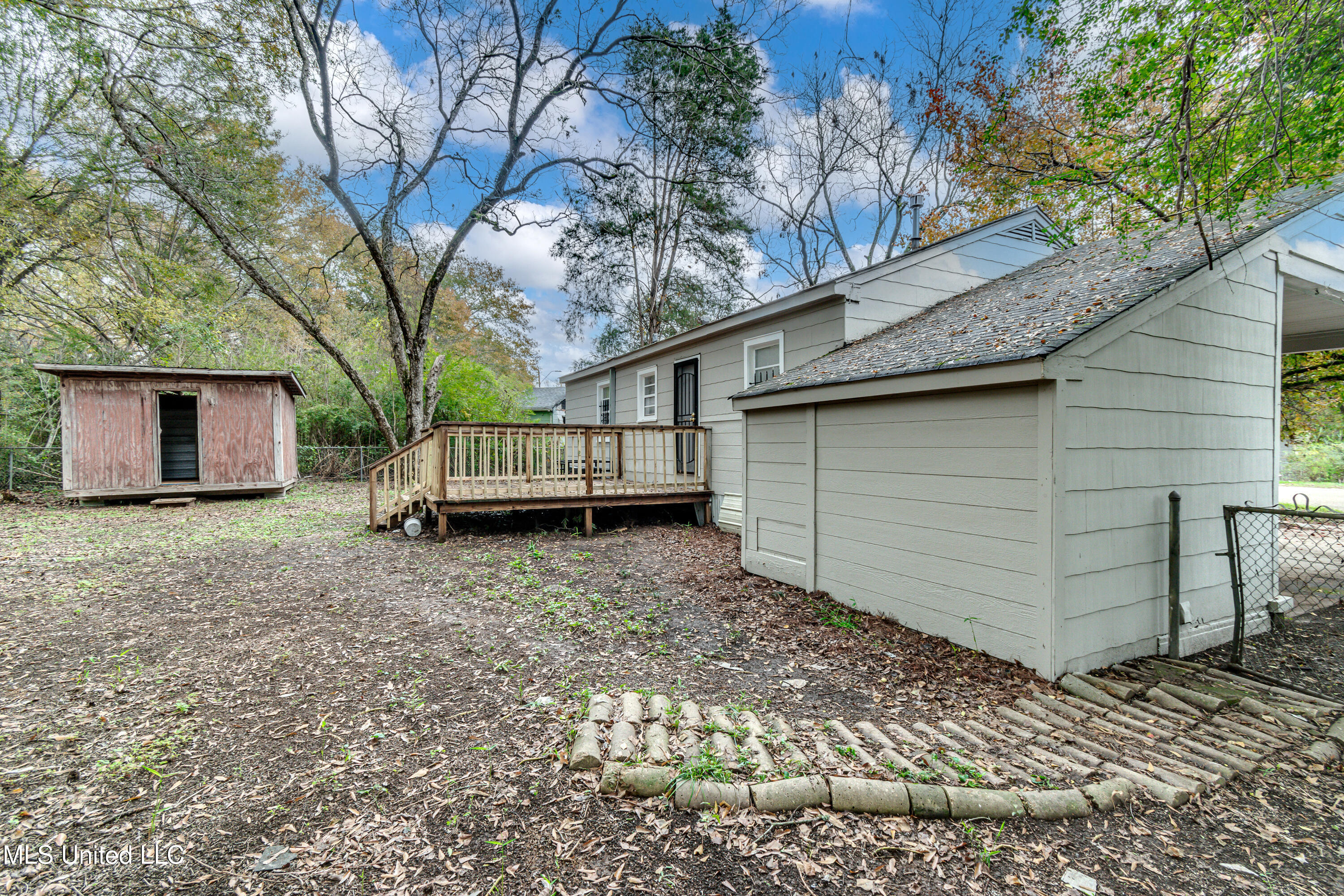 1184 West McDowell Road Jackson, MS 39204 - Photo 11 of 11 McDowell Road Backyard