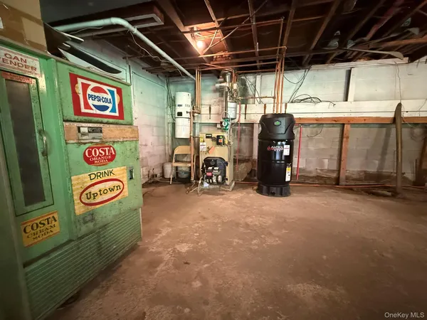 a view of storage and utility room