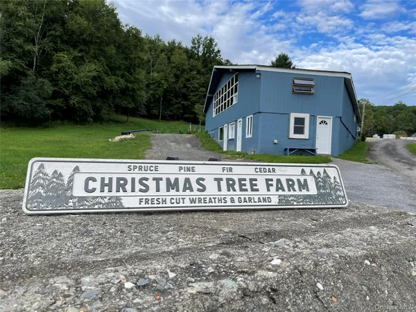 a view of a garden with wooden fence